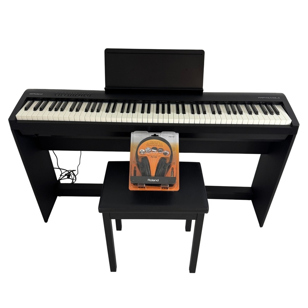 Roland FRP-Nuvola 88-Key Digital Piano Bundle with Bench Stand and Headphones